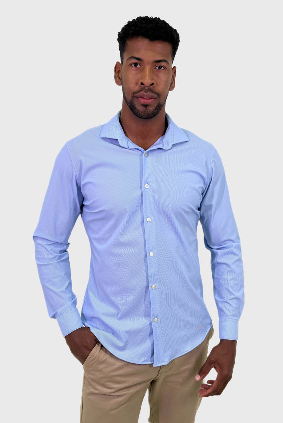 Listrado Azul/Branco