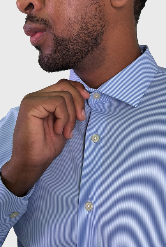 Listrado Azul/Branco