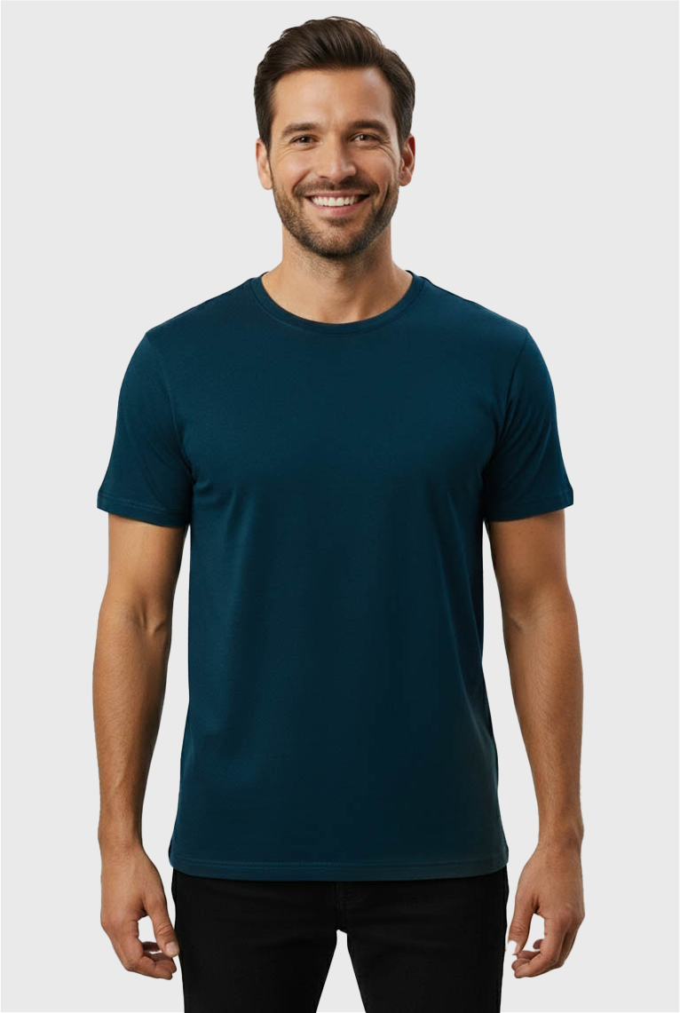 Camiseta Algodão Egípcio Premium Masculina Conforto e Qualidade