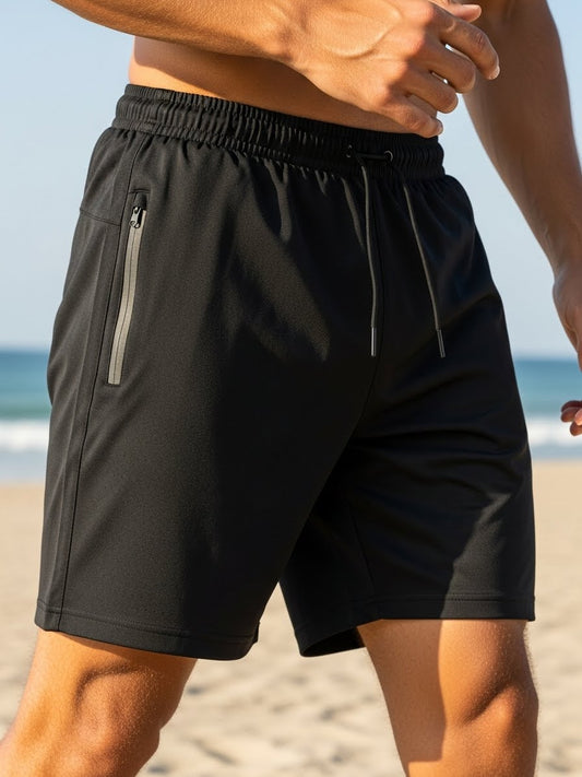 Short Fitness Masculino Dry Fit Poliamida | Academia, Treino e Corrida