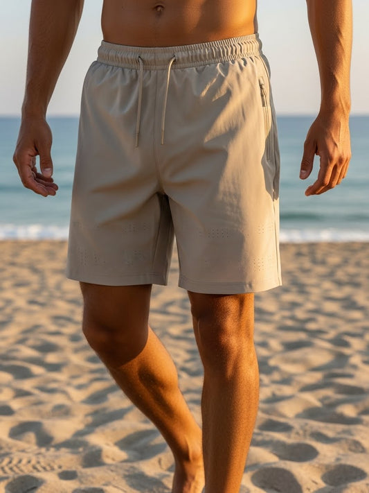 Short Fitness Masculino Dry Fit Poliamida | Academia, Treino e Corrida