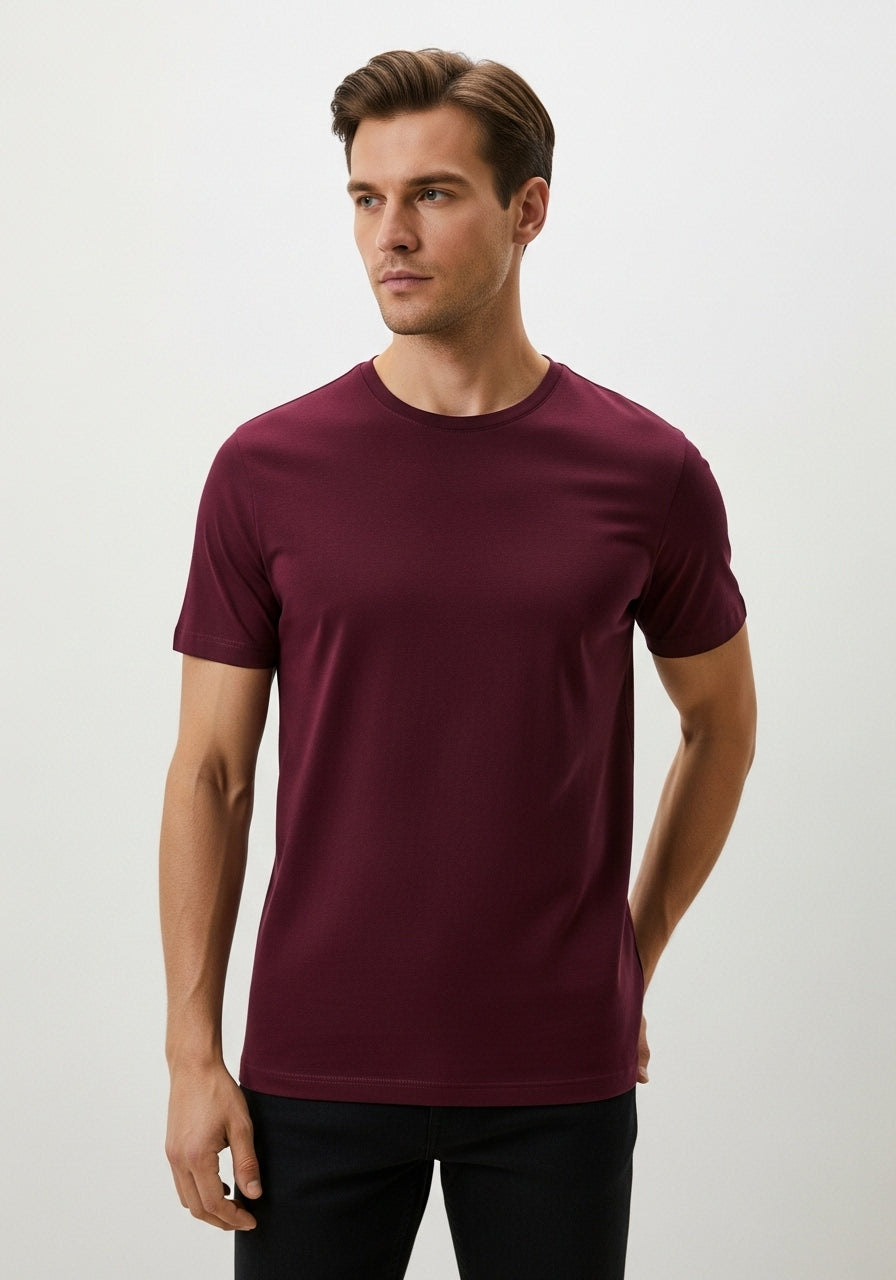 Camiseta Algodão Egípcio Premium Masculina Conforto e Qualidade