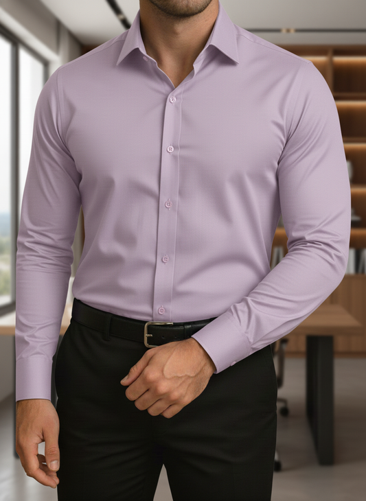 Camisa Social Masculina Manga Longa Gola Italiana Elegante Passa Fácil - Pronta Entrega